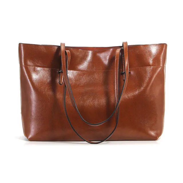 European and American fashion tote bag Khaki - Shop at LoveMi