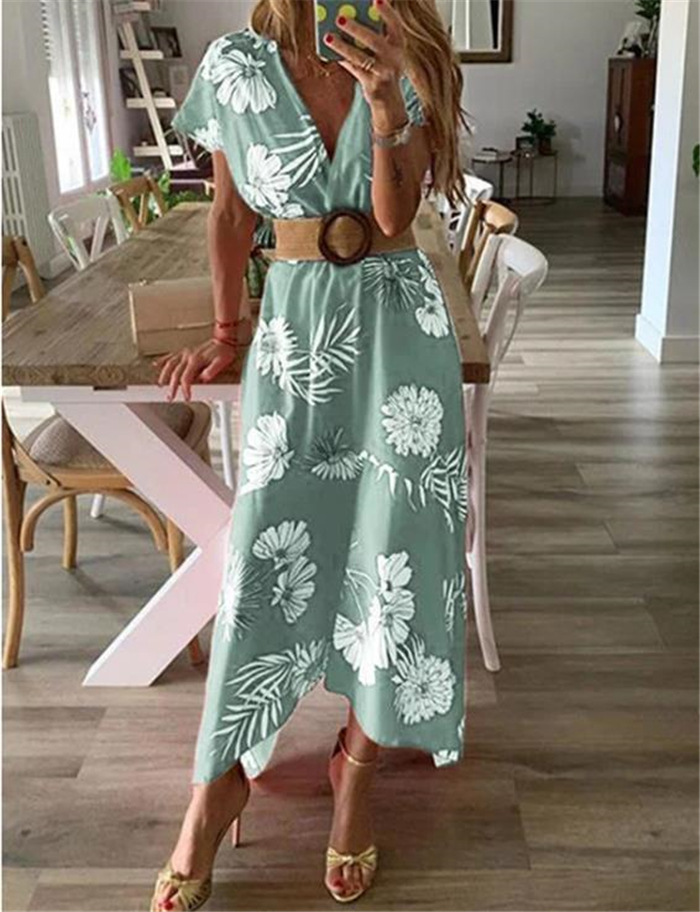 Printed casual dress