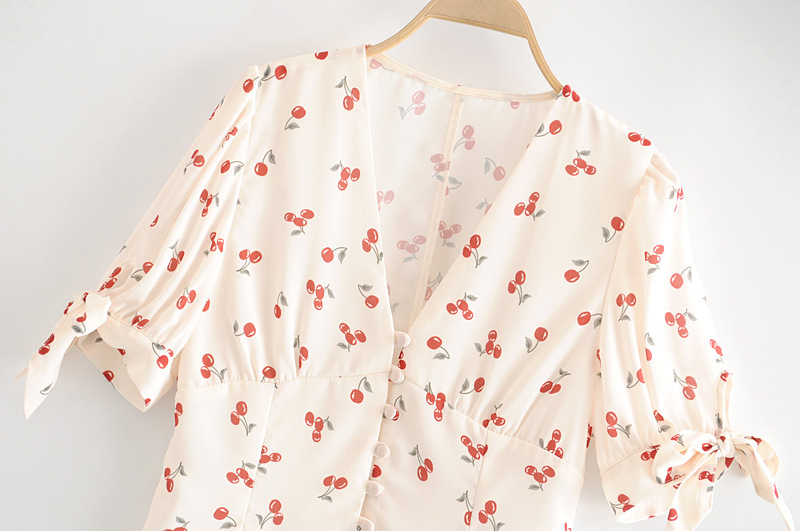 Short Cherry Short Sleeve Shirt