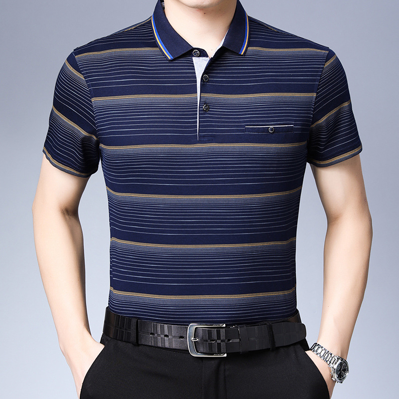 Line printed casual  T-shirt