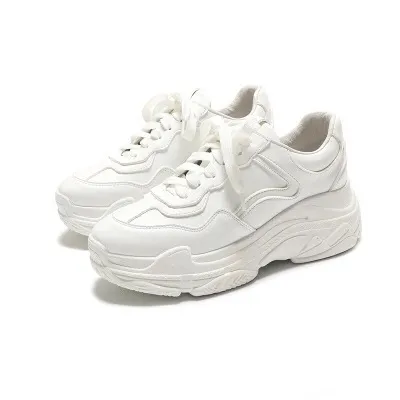 New super fire mesh breathable ins small white shoes White - Shop at LoveMi