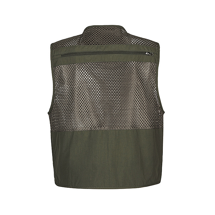 Multi-pocket professional photography mesh vest