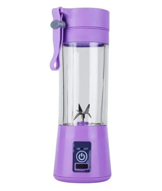 Mini USB Electric Fruit Citrus Lemon JuicerLogo Print Blendi Purple - Shop at LoveMi