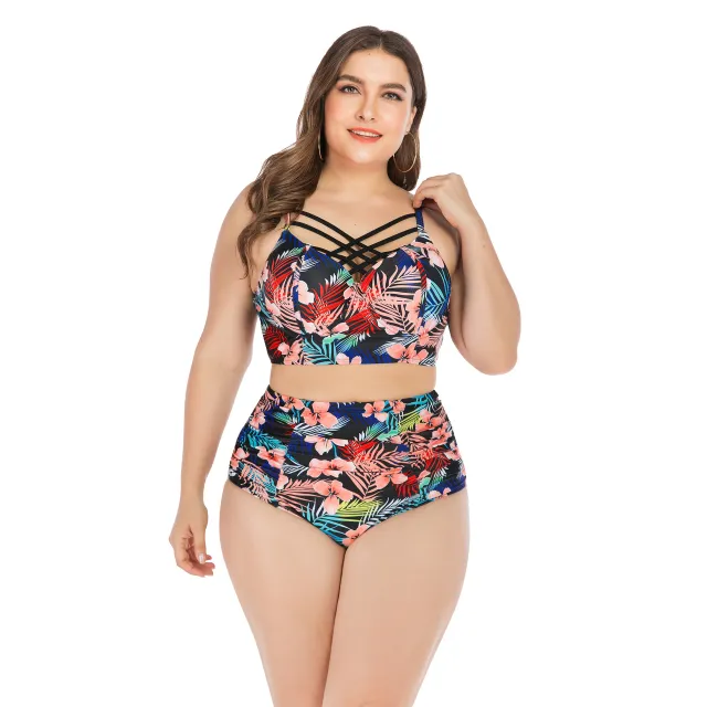 Fat woman underwire big cup ladies swimsuit 4Xl - Shop at LoveMi