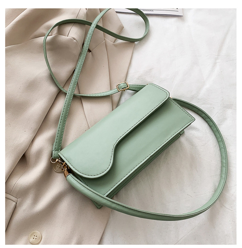 Simple and versatile small shoulder bag