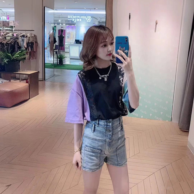 Women's Classic High-Waisted Denim Shorts