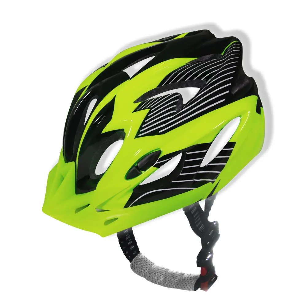 Integrated bicycle riding equipment helmet
