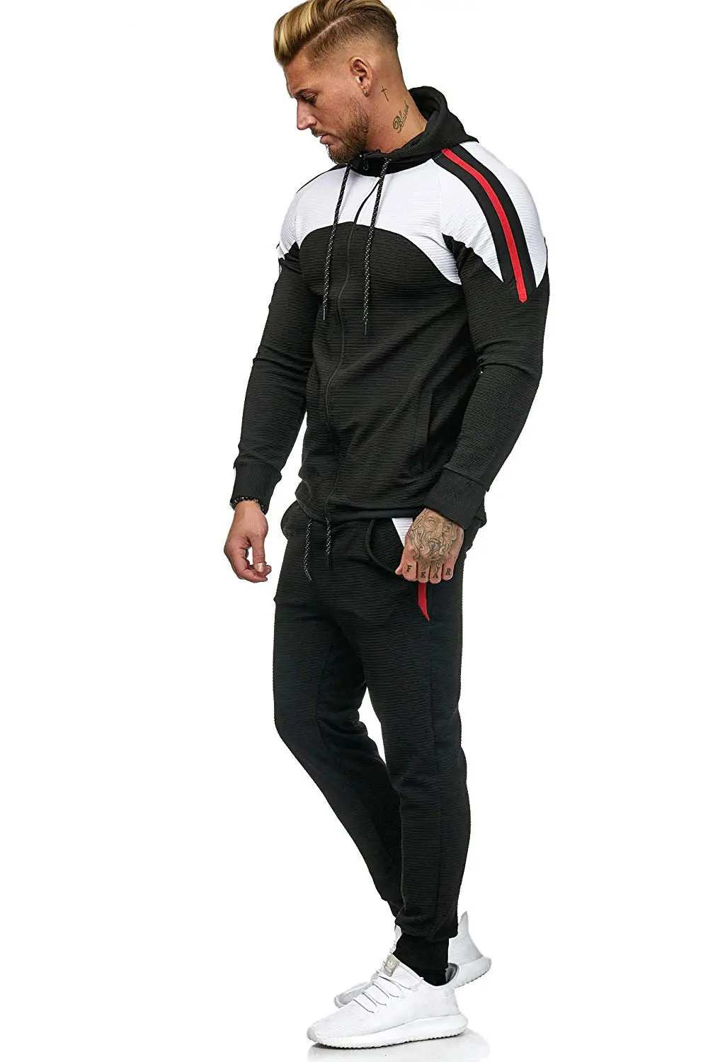 Men's sports suit cotton