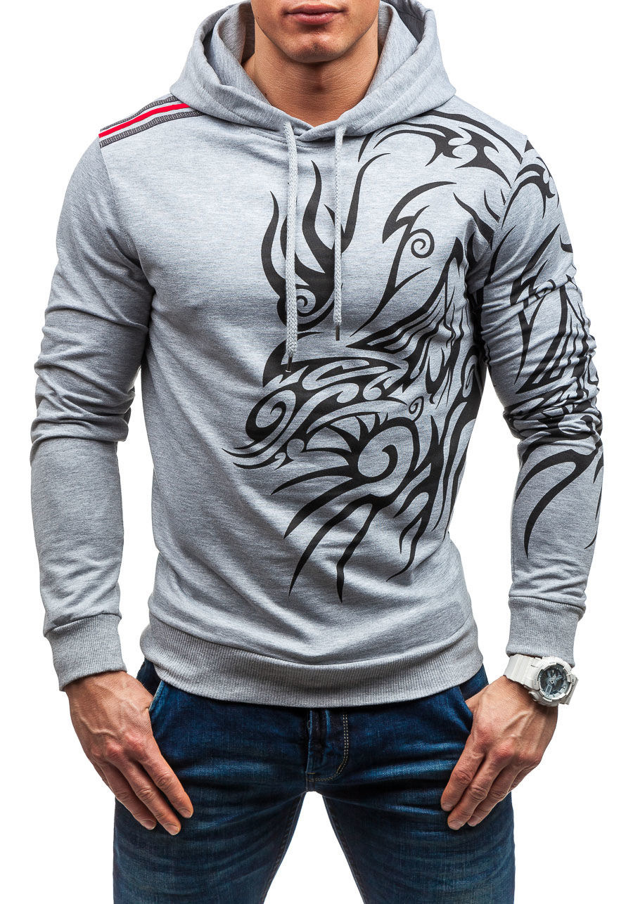 Title 5, Dragon print hoodie