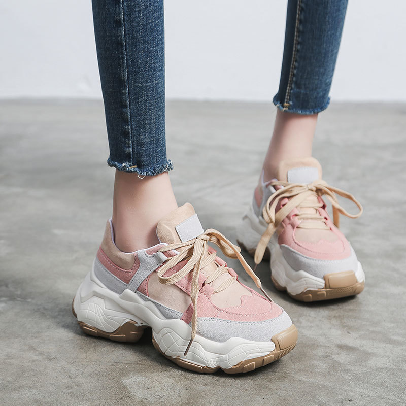 Fashionable sponge cake lacing casual single shoe - Image 2