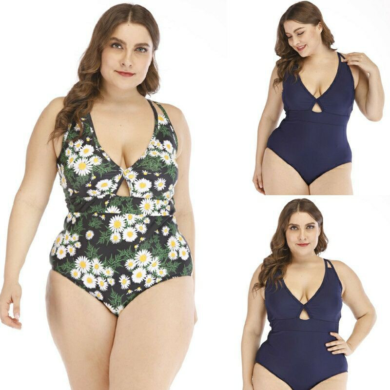 Fat wife deep V was thin bikini