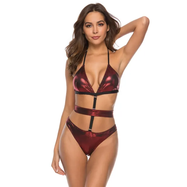 Sexy backless round light bikini Xl Photo Color - Shop at LoveMi