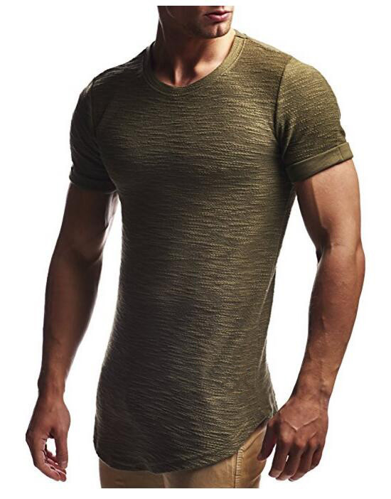 Men's fitness cotton t-shirt