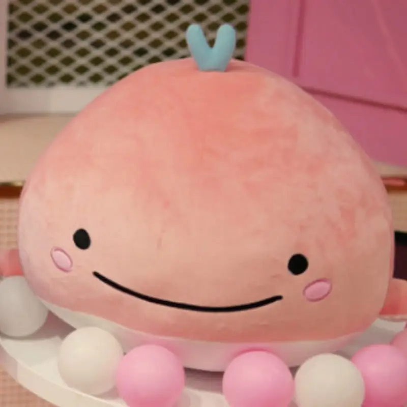 New couple down cotton whale doll