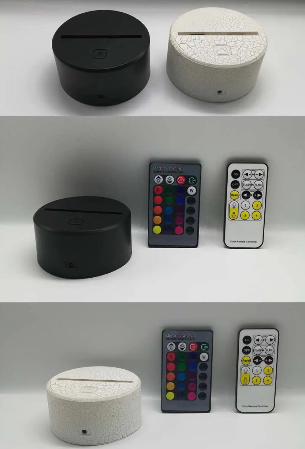 Car 3D stereo night light