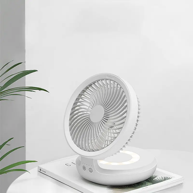 Wireless Suspended Air Circulation Fan USB Rechargeable Folding Electric