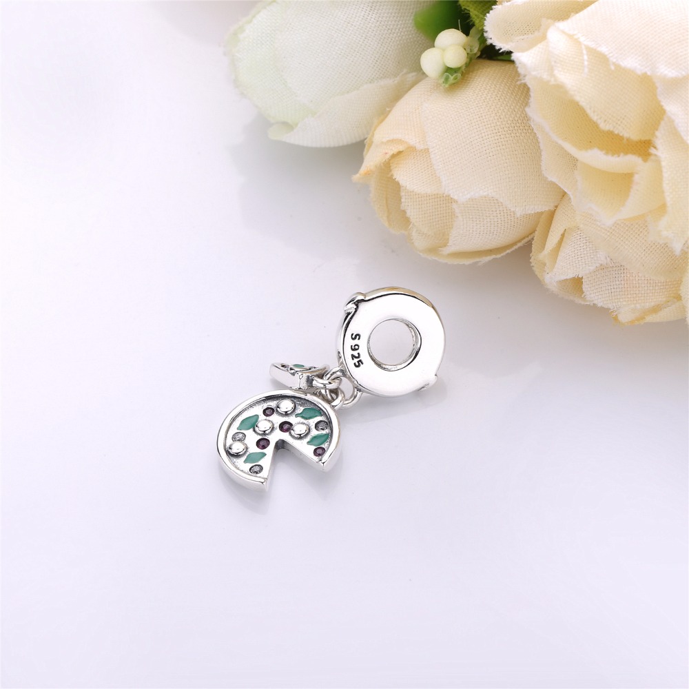 Pizza bracelet beaded