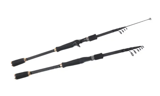 Telescopic rod fishing