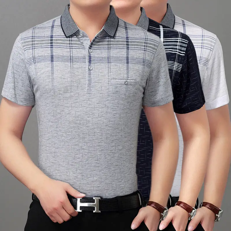 Ice silk short-sleeved t-shirt