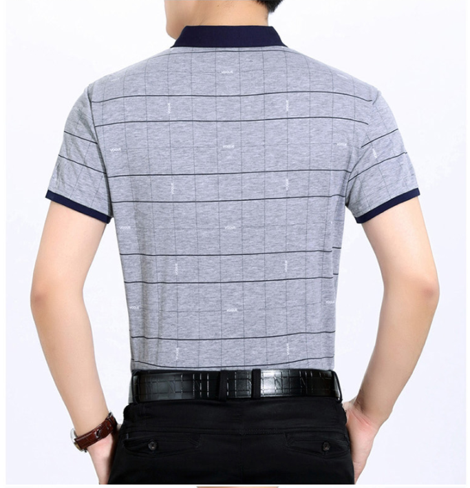 Middle aged men's Short Sleeve T-Shirt