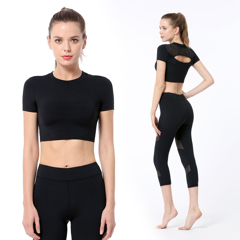 Women's fitness wear vest sports suit