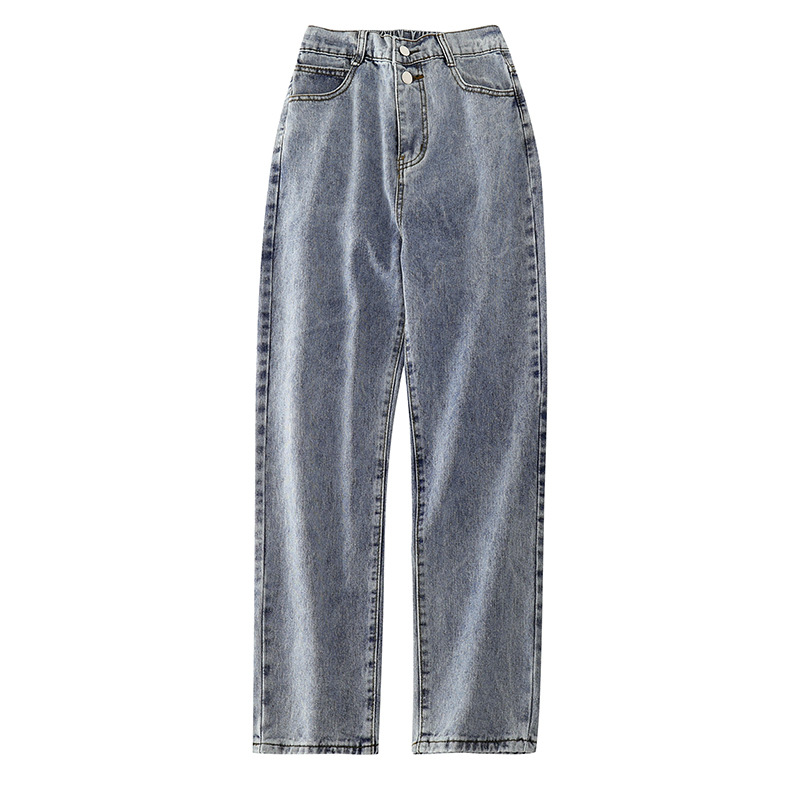 Xuanya straight jeans Blue - Shop at LoveMi