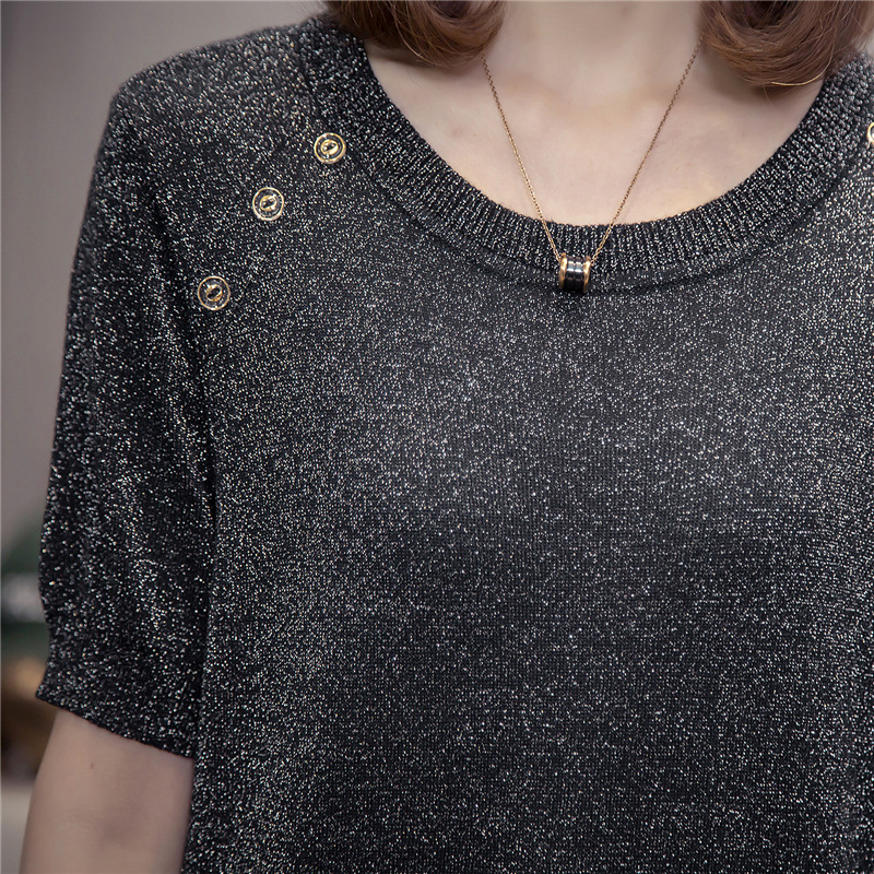 Summer Women's Large Breathable T shirt