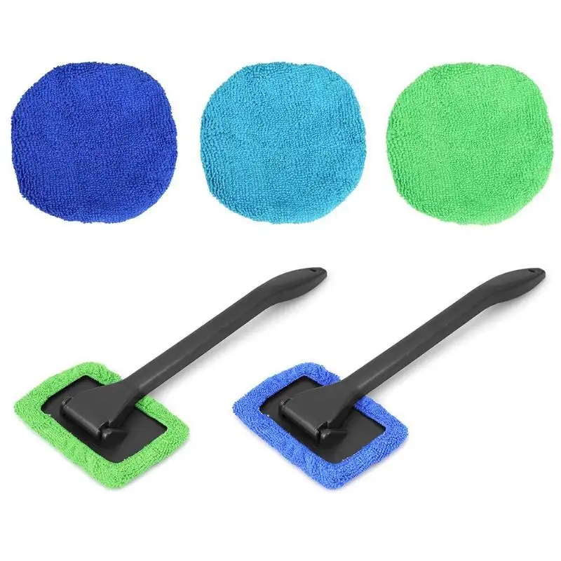 Car Window Pivoting Microfiber Cleaner Auto