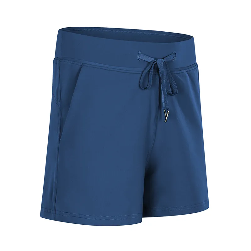 Running fitness quick drying shorts - Blue