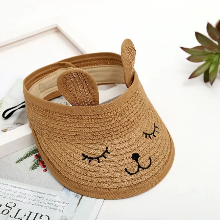 Summer sunhat outdoor sun protection - Brown