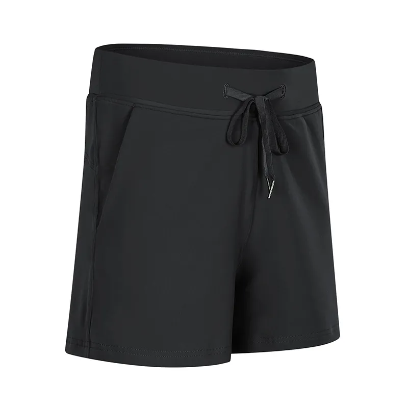 Running fitness quick drying shorts - Black