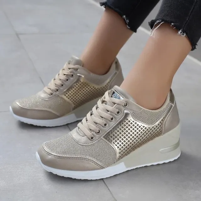 New summer's all around high daddy shoes Khaki - Shop at LoveMi