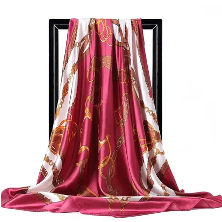 Women's chain bag scarf scarves Rose - Shop at LoveMi