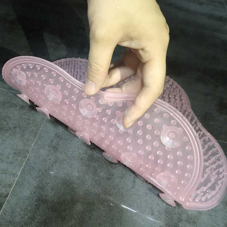 Lazy foot washing artifact