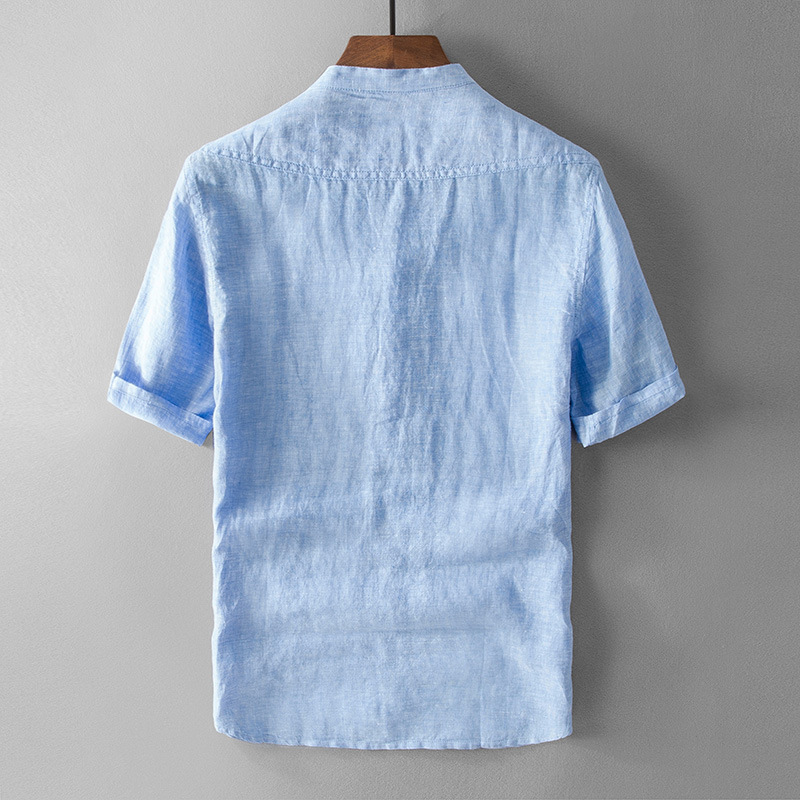 Men's solid cotton T-shirt