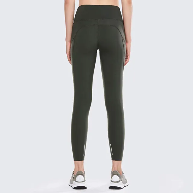 High waist hip yoga pants Army Green - Shop at LoveMi