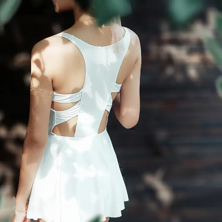 Skirt one-piece swimsuit
