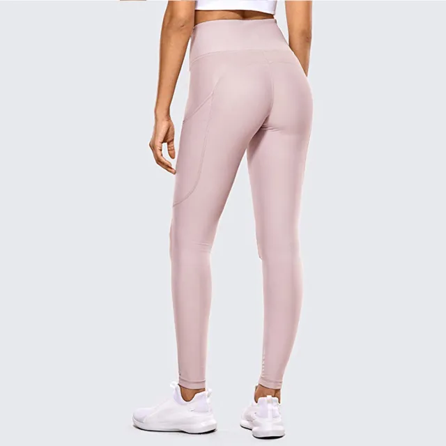 High waist hip yoga pants Pink - Shop at LoveMi