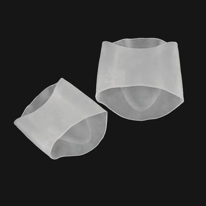 Elastic bandage silica gel arch correction insole - White
