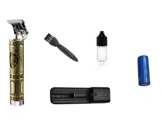 Bronze Buddha Head Scratch Hair Clipper