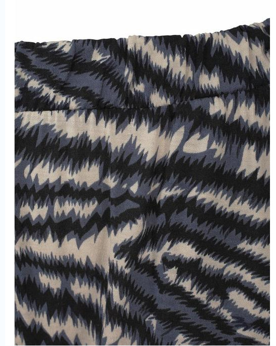 Casual explosions printed pants