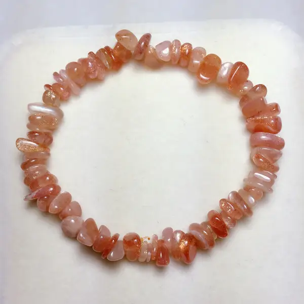 Natural Sunstone Bracelet