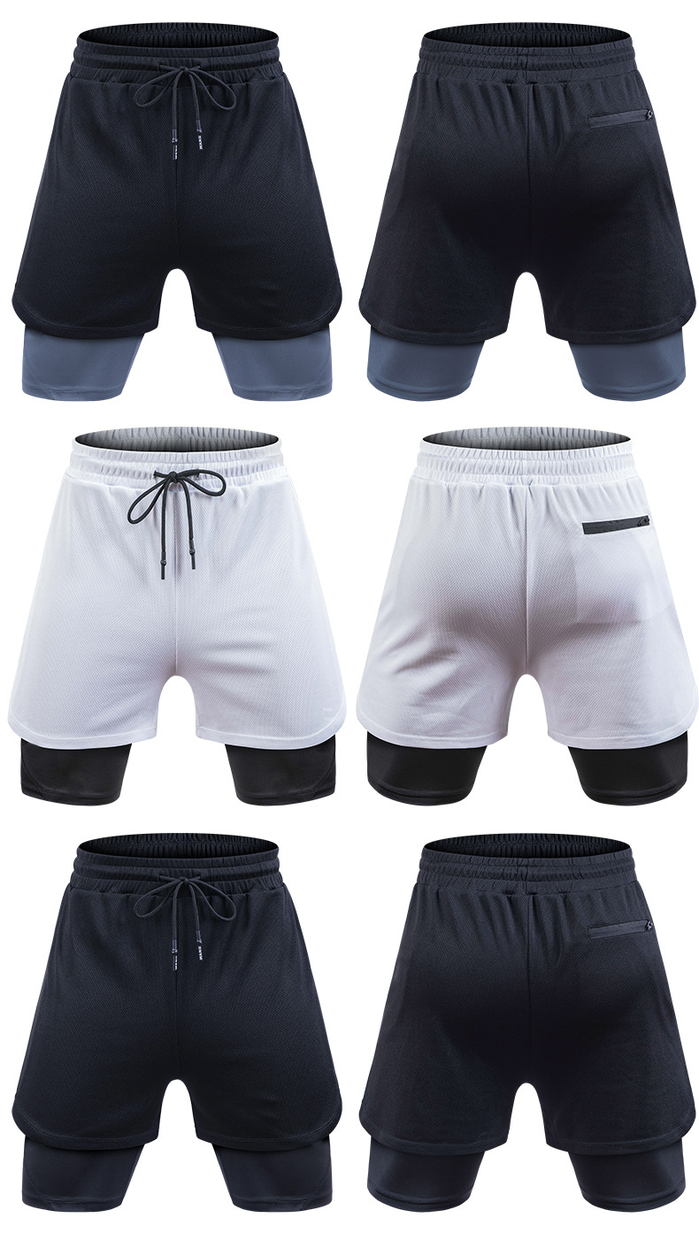 Loose mesh quick-drying shorts