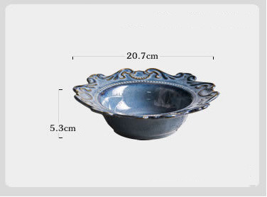 Title 4, European tableware salad bowl