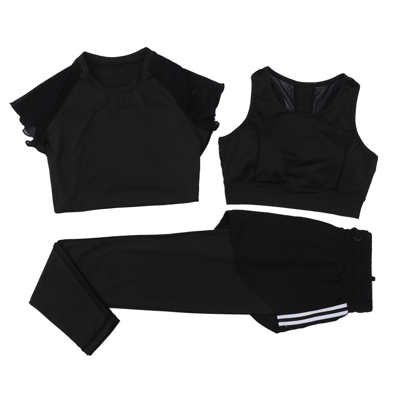 Women's three piece Yoga suit