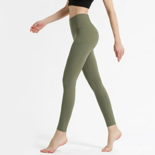 Women's sports new running pants Grass Green - Shop at LoveMi