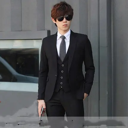 Young Men in Slim Suits