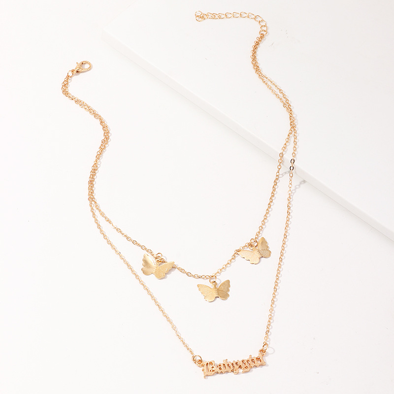 Fashionable Butterfly Necklace