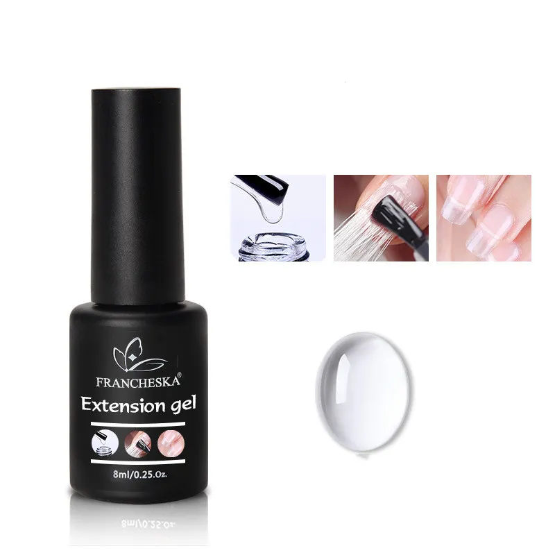 Nail glass fiber - Transparent