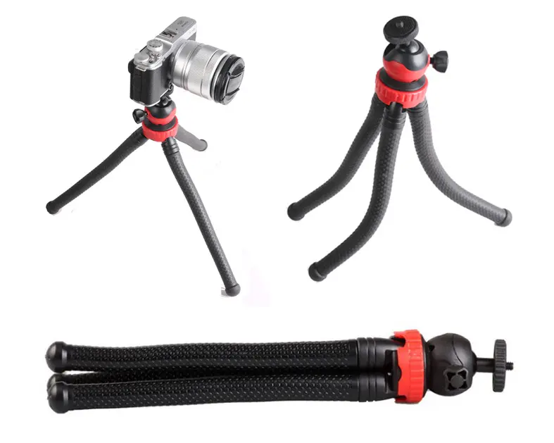 Compatible with Apple, Selfie live octopus tripod
